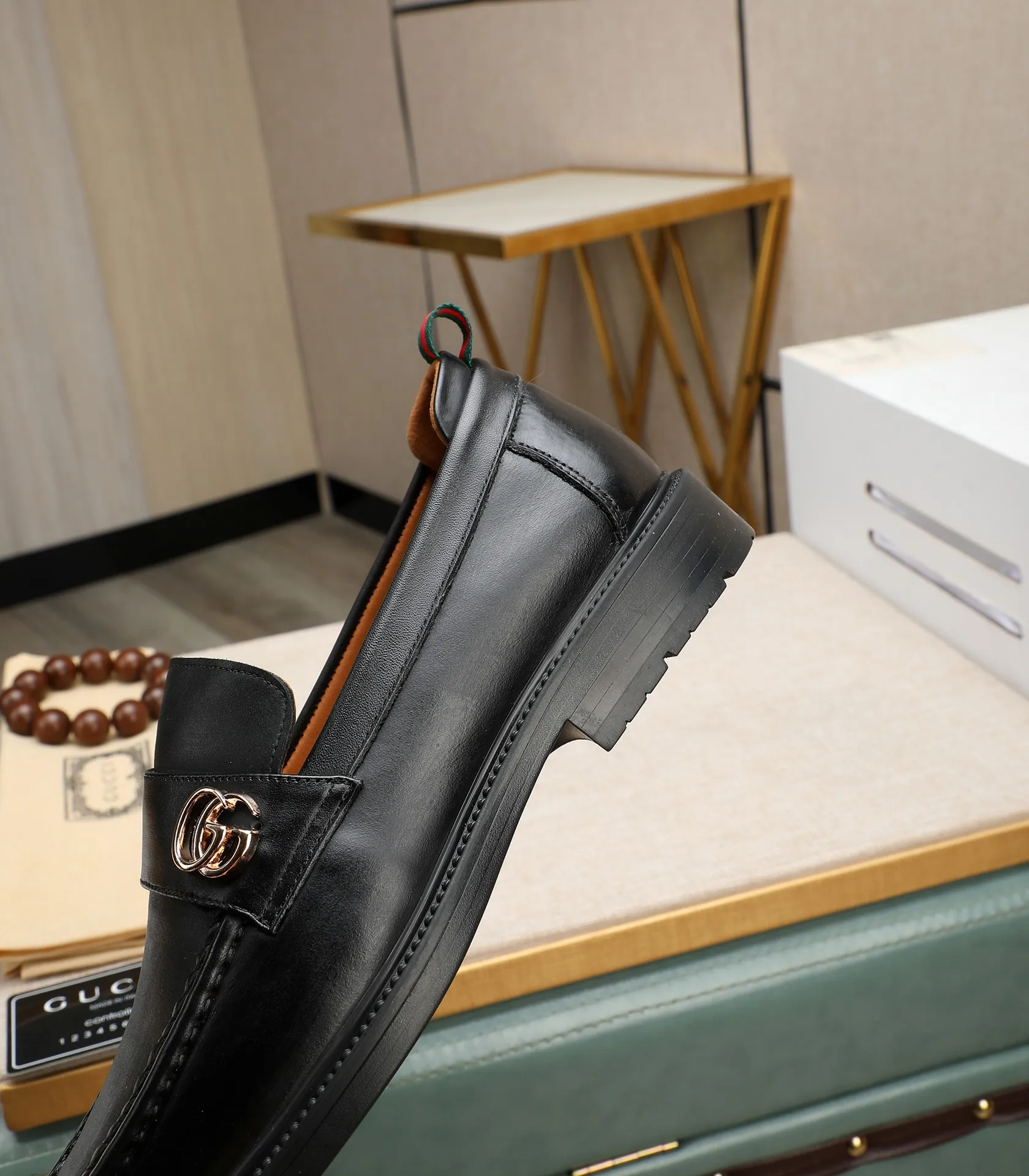 Men's men's shoes💰500📛📛Original (water-dyed cow lining) Gucci GUCCI official website formal shoes🌀 Italian🇮🇹imported cowhide➕top imported water-dyed cowhide lining💋Finely handmade original bottom, the real thing looks better when photographed in person Standard size 38-44